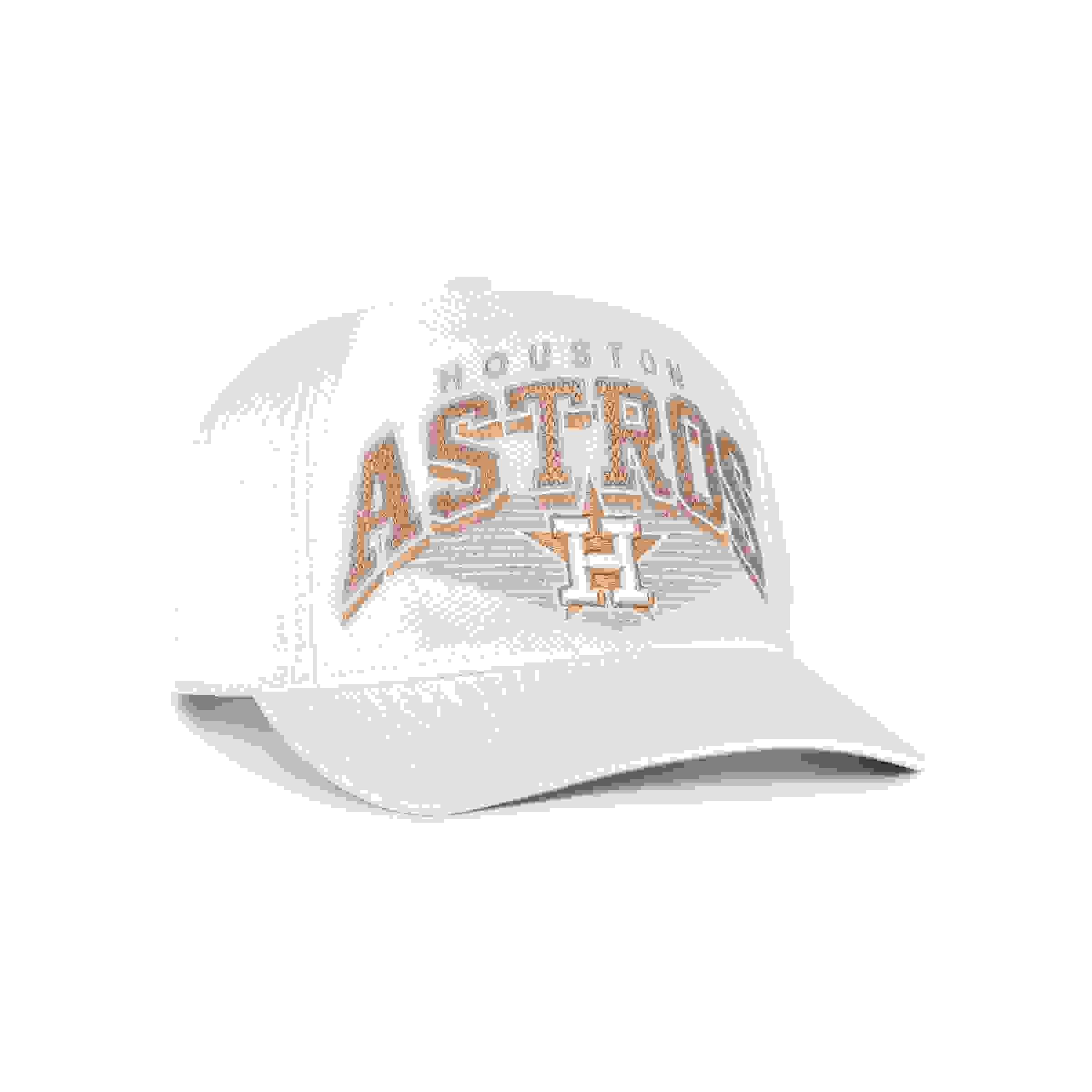 47 Houston Astros Pomona Hitch Cream Snapback Hat